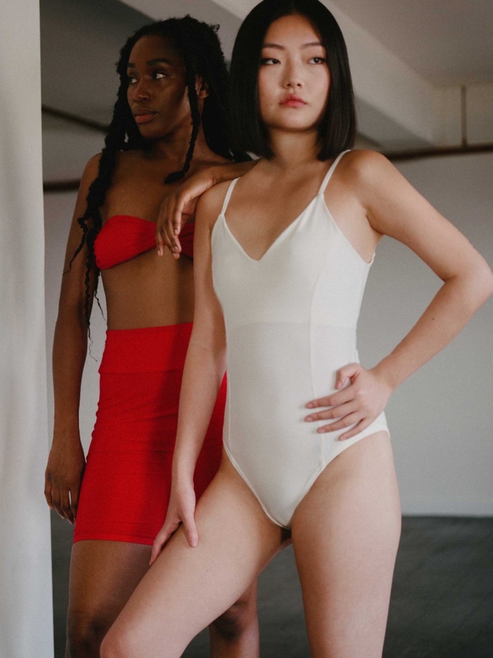 V-NECK BODYSUIT - Ovario - Picture 4 of 4